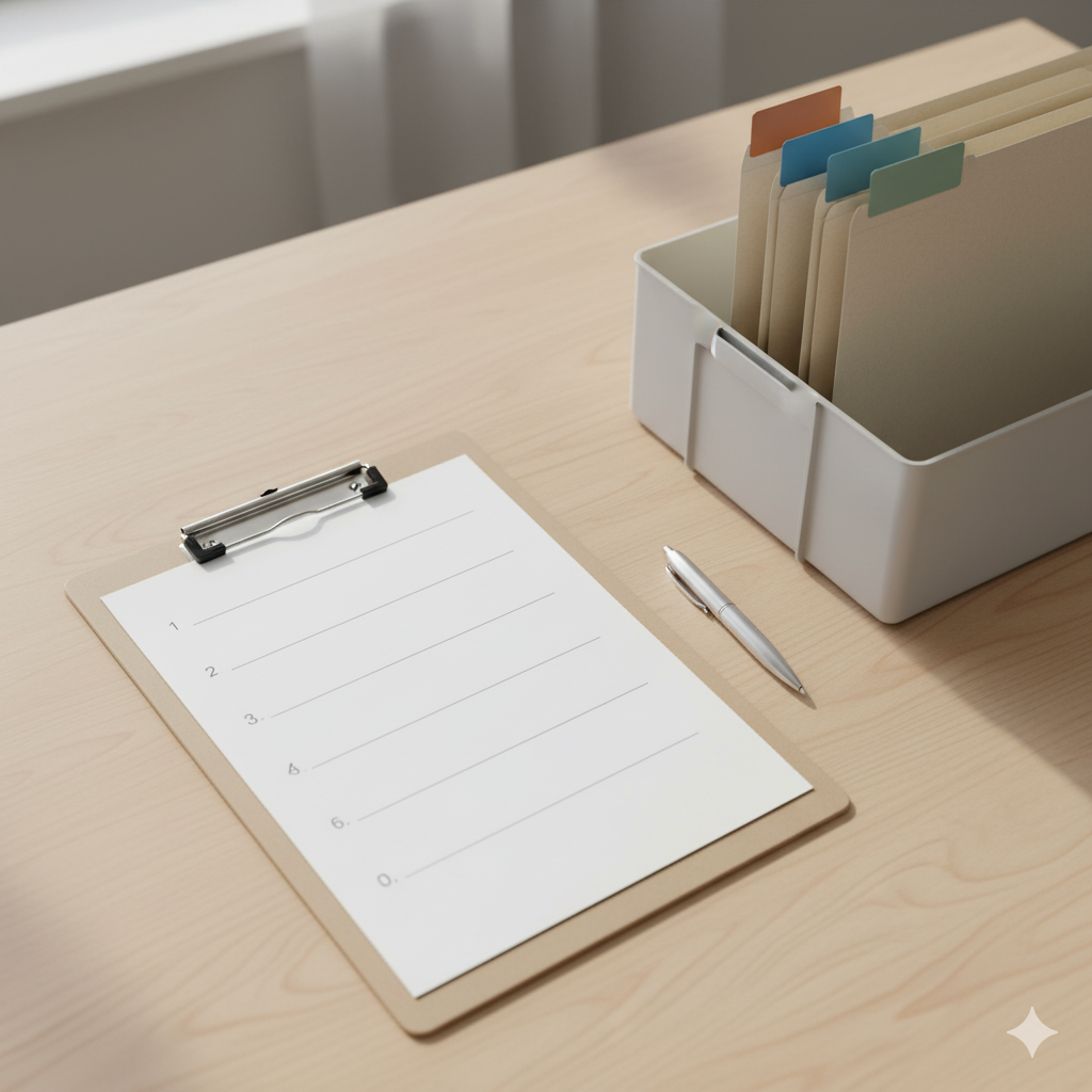 Schritt-für-Schritt-Ablauf der Erstberatung – übersichtlich und klar strukturiert